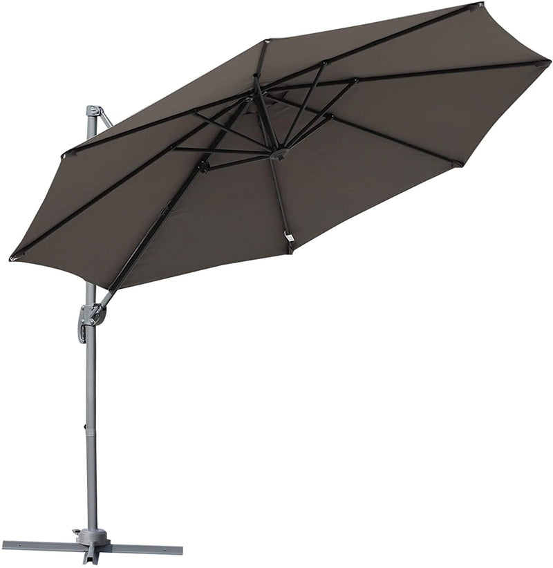 3 meter Patio Offset Roma Parasol Umbrella