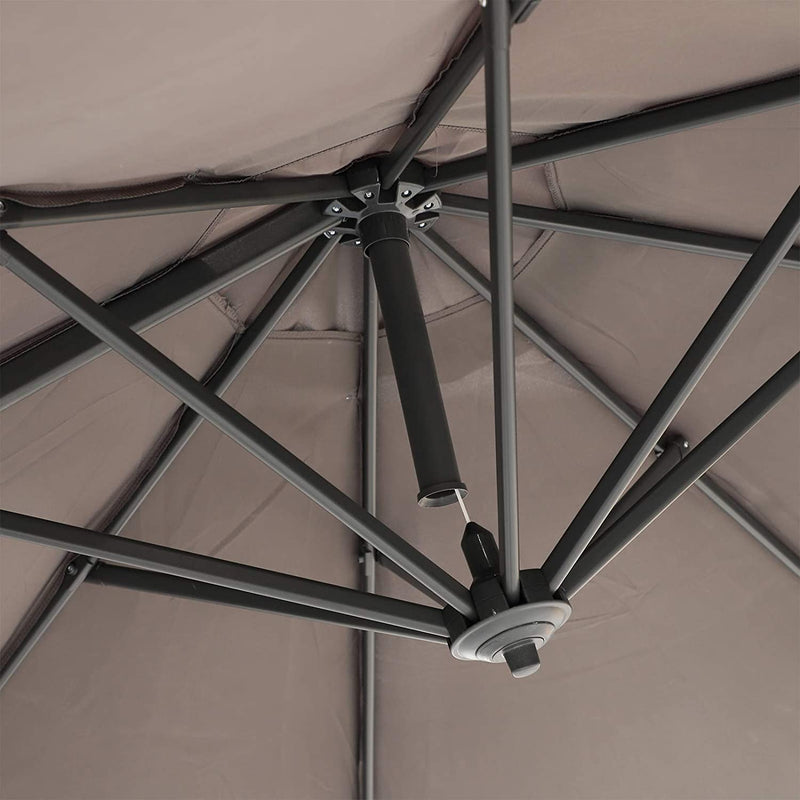 3 meter Patio Offset Roma Parasol Umbrella